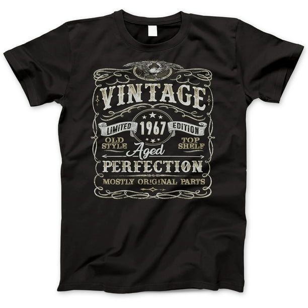 Made in 1967 T-Shirt Born 52nd Year Birthday Age Present Vintage Funny Mens Gift Made in 1967 T-Shirt Born 52nd Year Birthday Age Present Vintage Funny Mens Gift